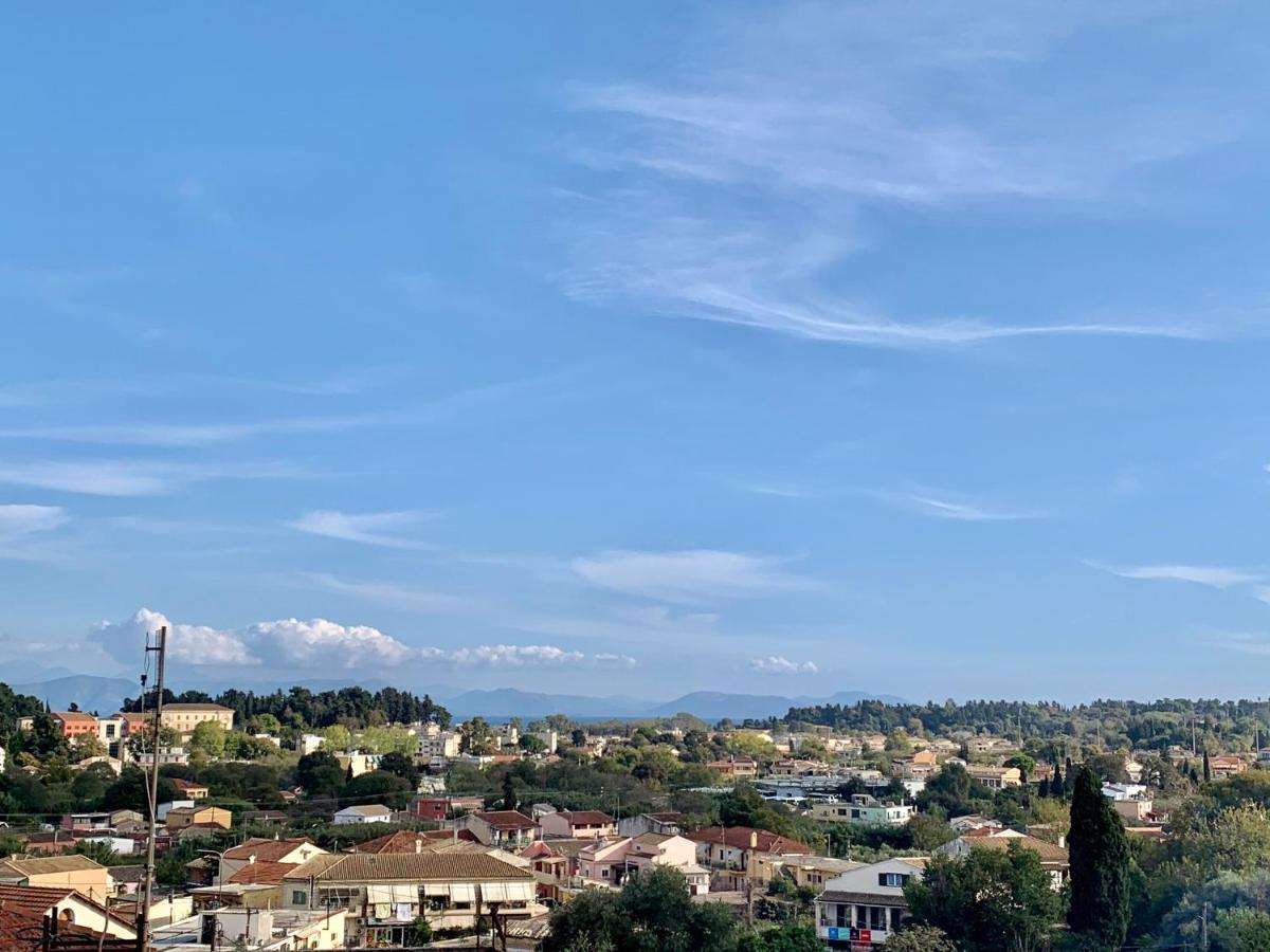 Panoramic Penthouse Corfu Town With Amazing Views Lägenhet Exteriör bild